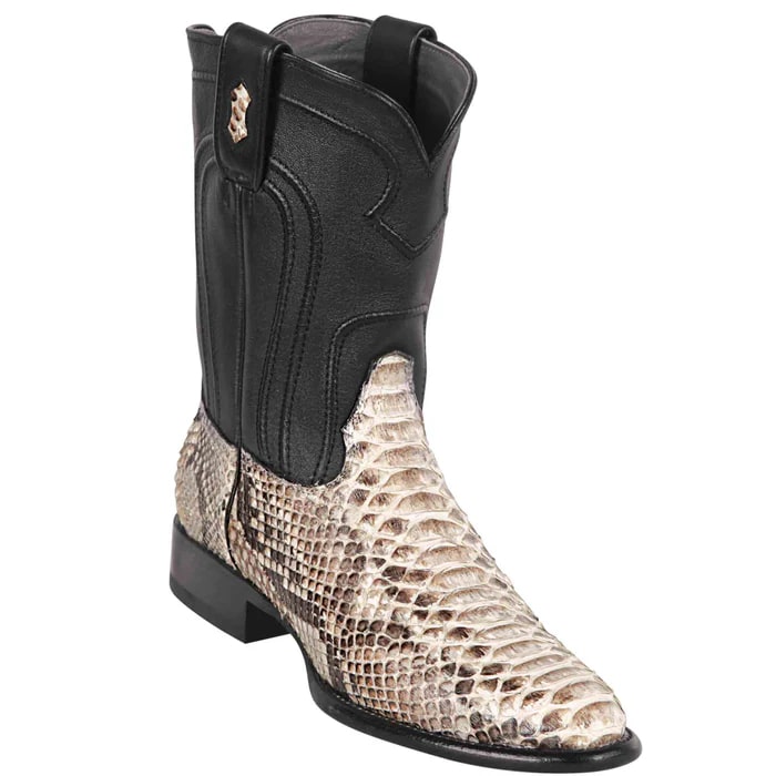Los Altos Boots - Mens Dress Cowboy Boot - Low Priced Men's Roper Snakeskin Boots- in Natural Los Altos Boots - Mens Dress Cowboy Boot - Low Priced Men's Roper Snakeskin Boots- in Natural