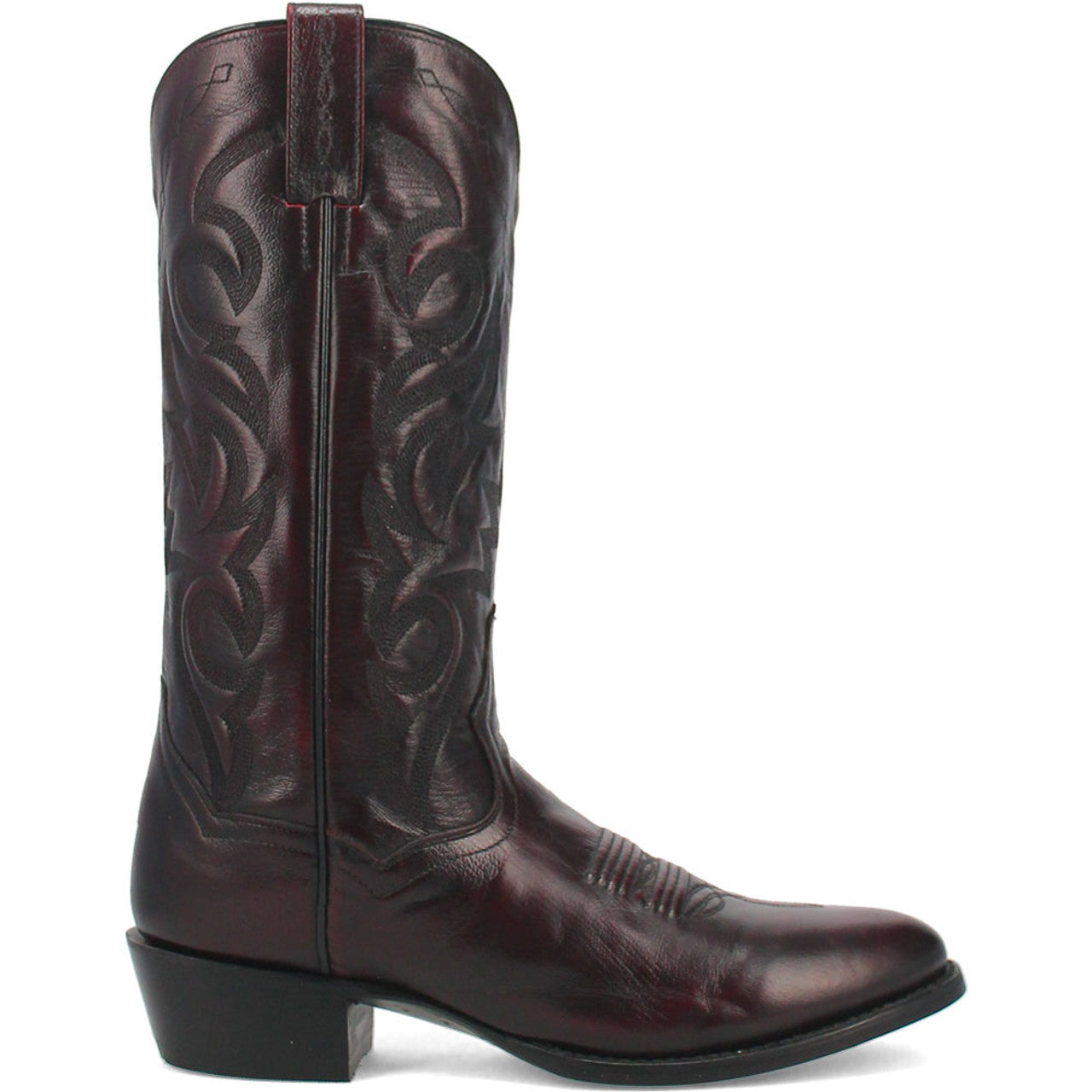 Dan Post Men’s Milwaukee 13 Round Toe Cherry Black Cowboy Boot 1 DP2112R_6.5_D  - from alligatorwarehouse.com