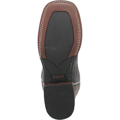 Laredo Spellbound Black Tan Broad Square Toe Women Boots 6 5661_6_M  - from alligatorwarehouse.com