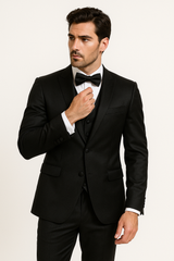 Elite-Black-satin-suit-wedding-prom