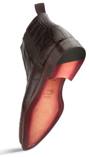 Blackmore Genuine Crocodile Brown By Mezlan Made In Spain Brand 4   - from alligatorwarehouse.com