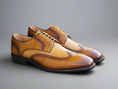 Blucher Style Wingtip Oxford Carrucci