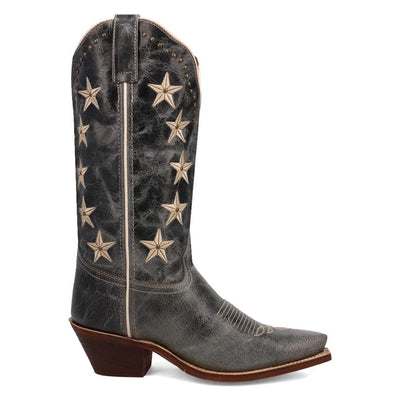 Laredo Serenade Blue Leather Women Boots 1 20015_6_M  - from alligatorwarehouse.com