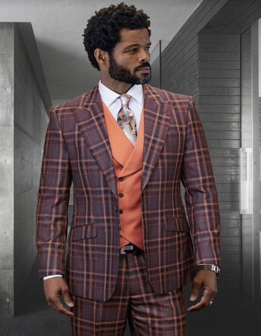 Brown Suit Collection - Premium Brown Suit at alligatorwarehouse.com