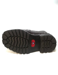 Los Altos Brown Hornback Crocodile Ankle Boots