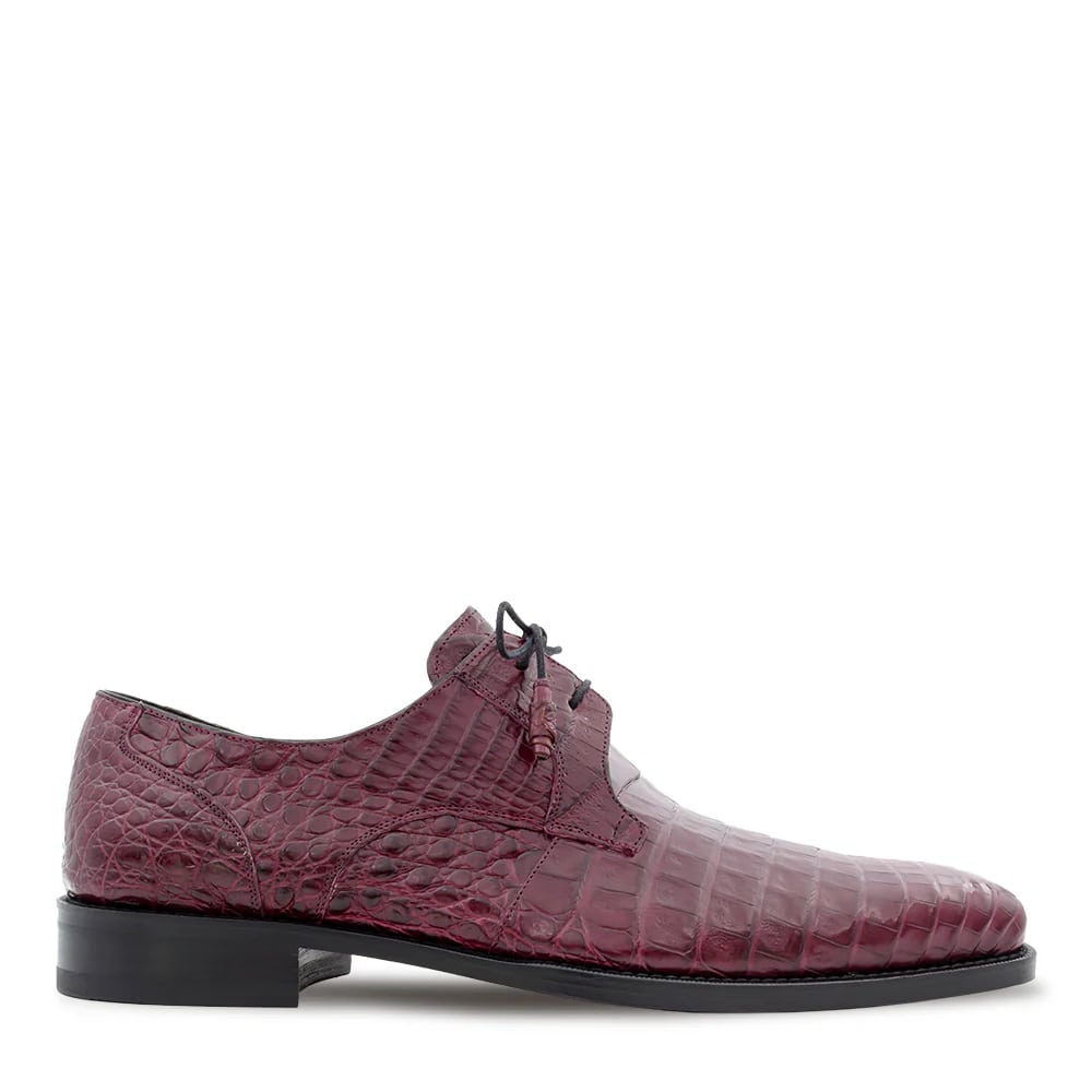 Mezlan Men's Crocodile Lace Up Anderson 5   - from alligatorwarehouse.com