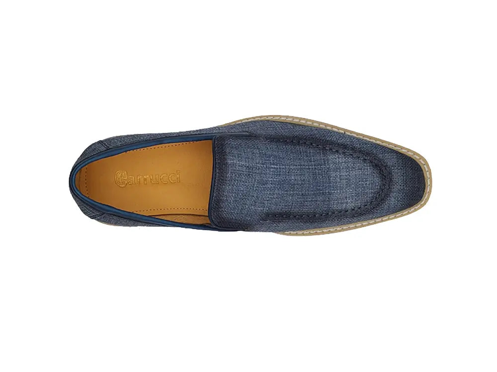 Carrucci Burnished Linen Loafer