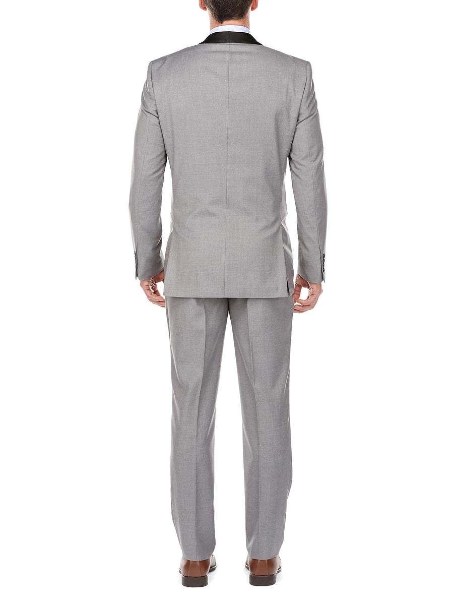 Gray 2 Piece Tuxedo Shawl Lapel Slim Fit 2 SO6202-2-SHAWLCOLLAR  - from alligatorwarehouse.com