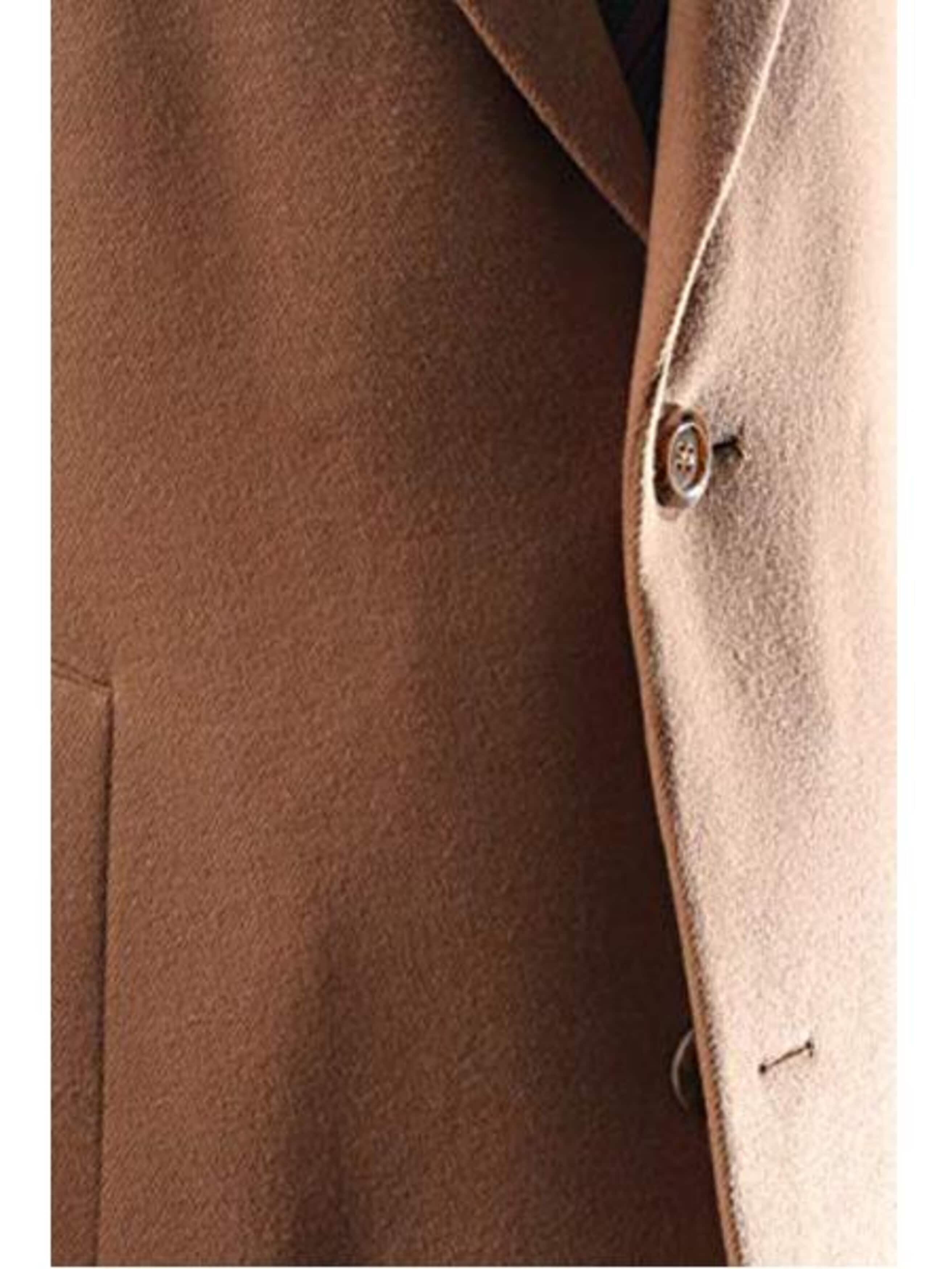Men's Caravelli Camel Long Dress Topcoat - Winter coat Two Button 3/4 Length men's Car Coat 2   - from alligatorwarehouse.com