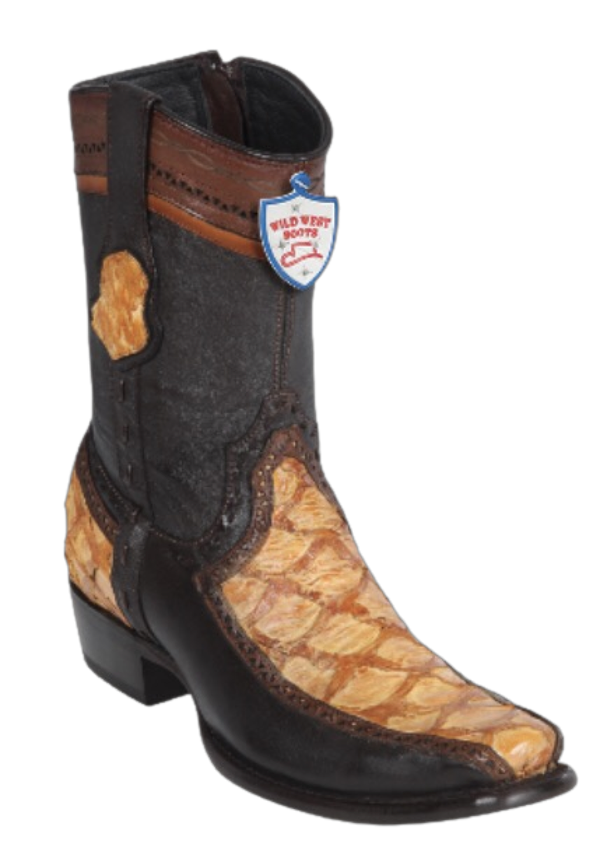 Botin de Pirarucu Original Horma Dubai Wild West