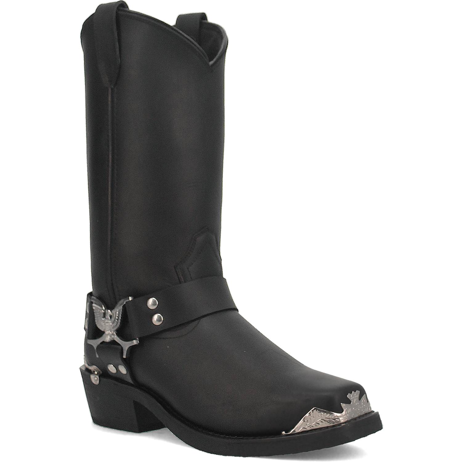 Chopper Leather Harness Biker Boot 1 DI19053_7.5_D  - from alligatorwarehouse.com