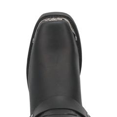 Chopper Leather Harness Biker Boot