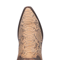 Dan Post Men's Snip Toe Western Exotic Python Skin Boots