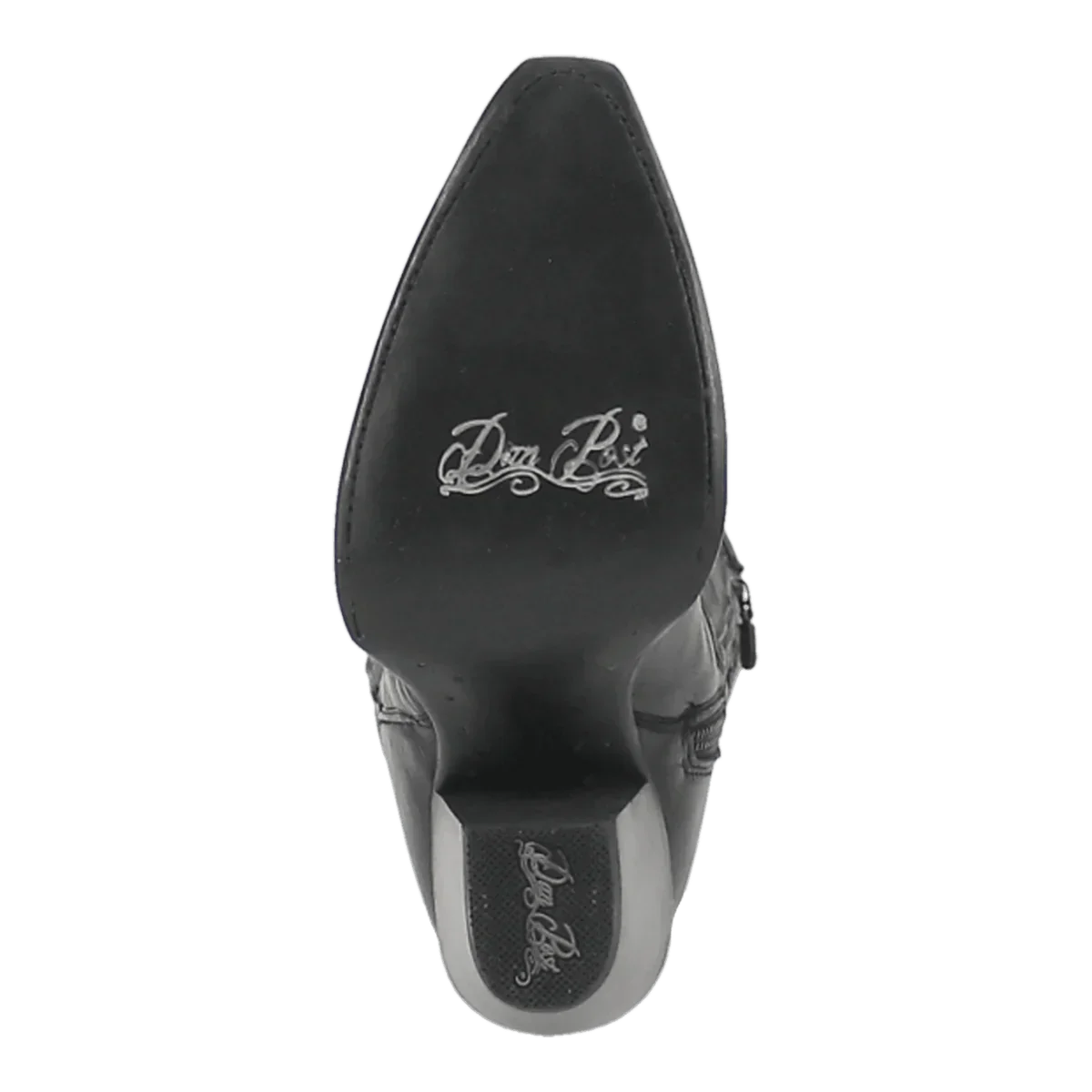 Dan Post Women's Jilted Snip Toe Leather Tall Boots - Black 9 DP3789_6_M  - from alligatorwarehouse.com