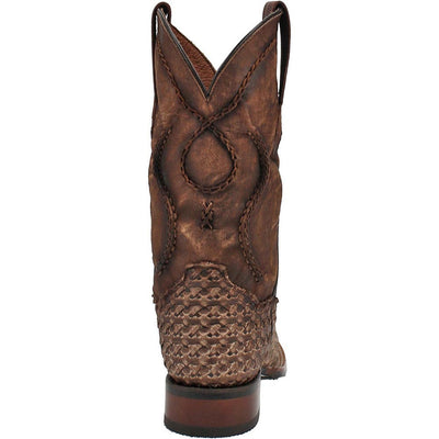 Dan Post Cowboy Certified Stanley Tan Square Toe Leather Boot 4 DP4903_8_D  - from alligatorwarehouse.com