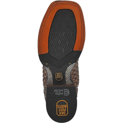 Dan Post Cowboy Certified Stanley Tan Square Toe Leather Boot 6 DP4903_8_D  - from alligatorwarehouse.com