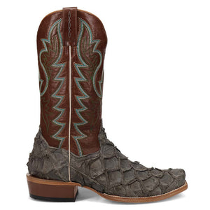Dan Post Men's Riggs Pirarucu Skin Cutter Style Toe 13" Boots