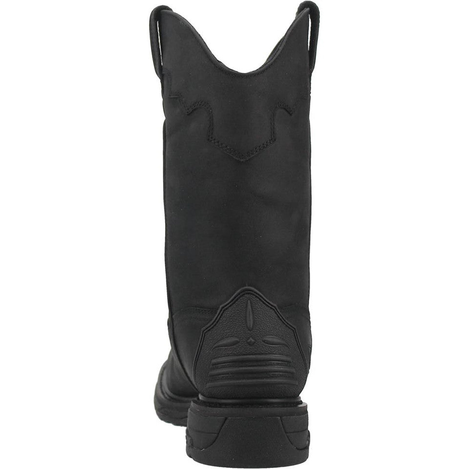 Dan Post Blayde Waterproof Black Square Toe Leather Boot 4 DP66450_8_D  - from alligatorwarehouse.com
