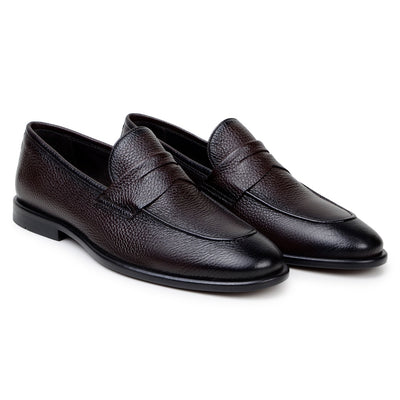 Belvedere NOHR: Brown Alligator Leather Dress Shoe