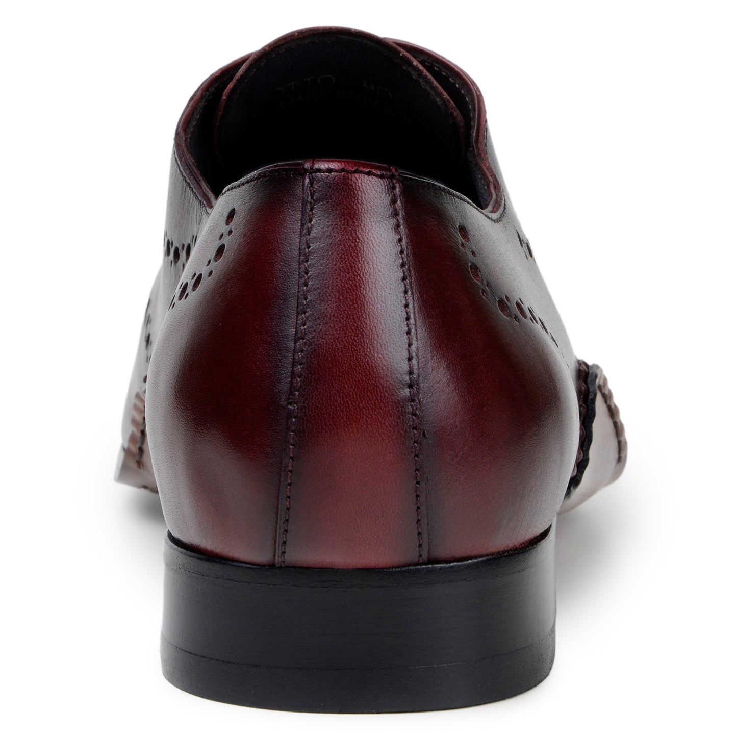 Belvedere Otto - Antique Burgundy Alligator Dress Shoe