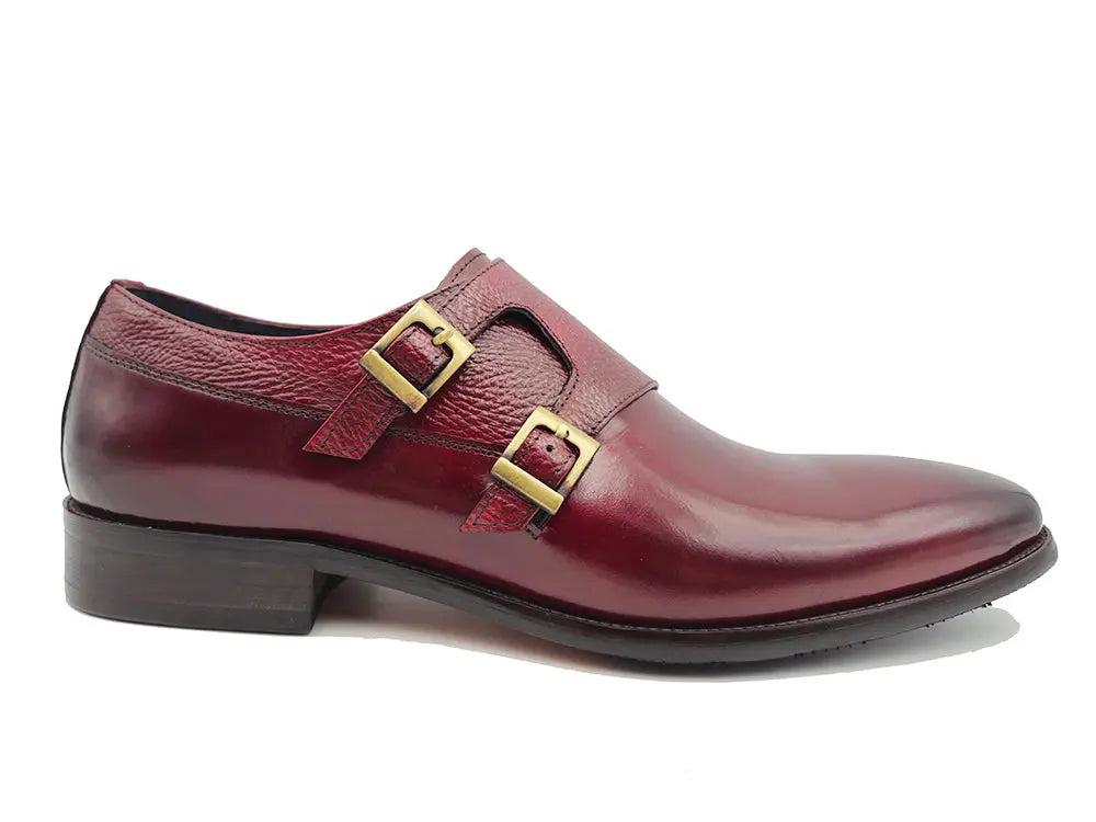 Double Monk Straps Loafer 9 KS099-3003BBLACK85  - from alligatorwarehouse.com