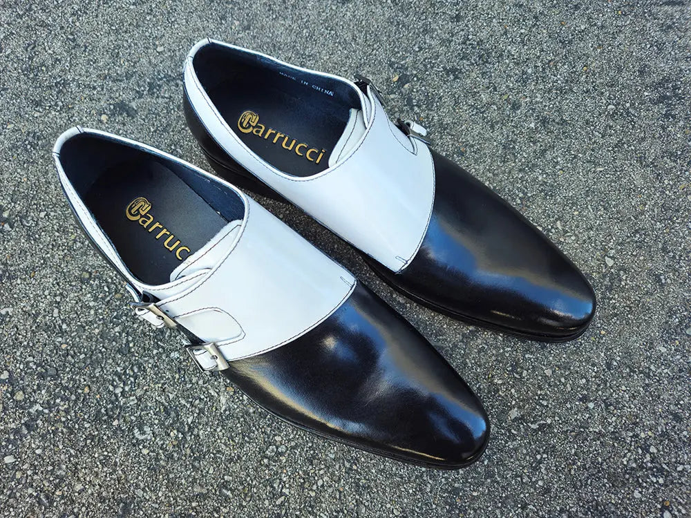 Double Monk Straps Loafer 12 KS099-3003BBLACK85  - from alligatorwarehouse.com