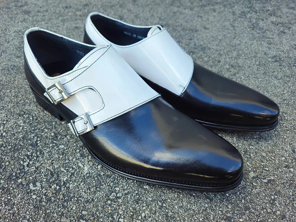Double Monk Straps Loafer 13 KS099-3003BBLACK85  - from alligatorwarehouse.com