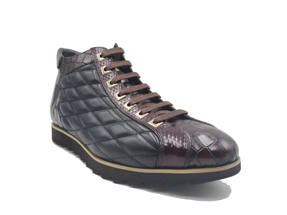 Embossed Alligator High Top Embossed Alligator High Top