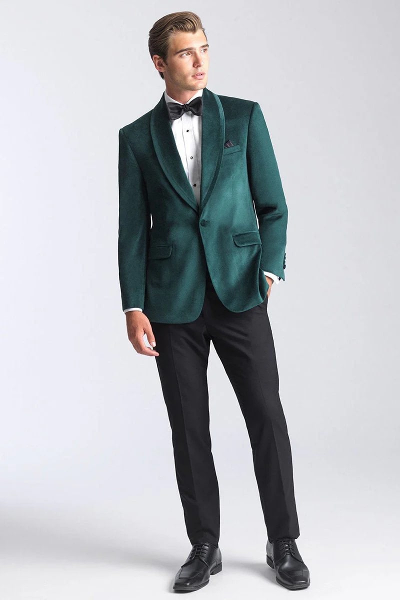 Velvet Blazer - Mens Blazer - Dinner Jacket
