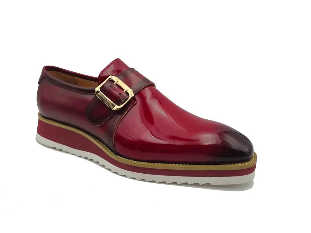 Gorgeous Patent Leather Monkstrap Slip on 8 KS515-38PPURPLE75  - from alligatorwarehouse.com