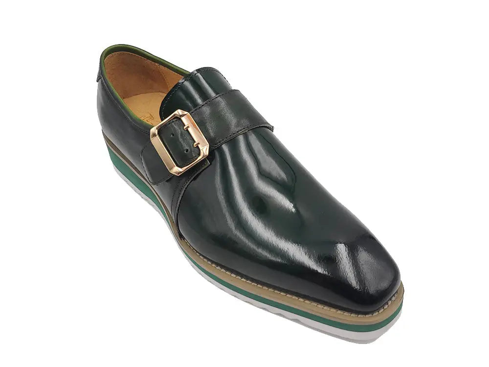 Gorgeous Patent Leather Monkstrap Slip on 13 KS515-38PPURPLE75  - from alligatorwarehouse.com