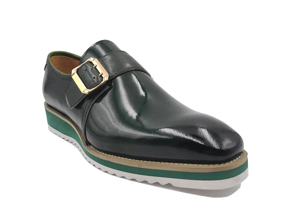 Gorgeous Patent Leather Monkstrap Slip on 14 KS515-38PPURPLE75  - from alligatorwarehouse.com