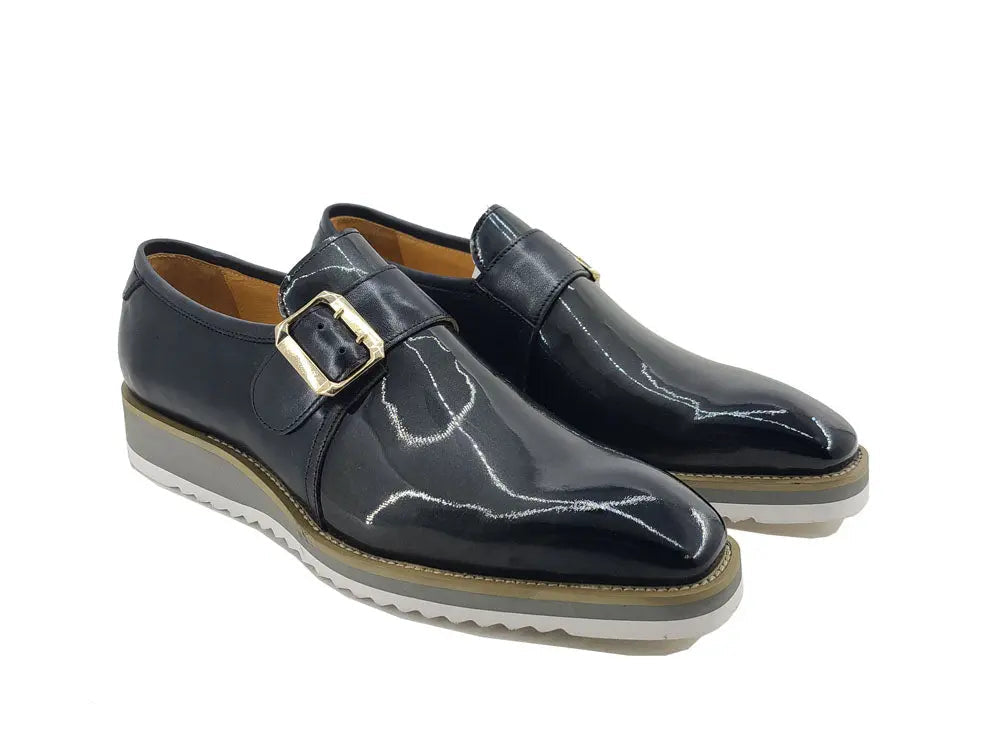 Gorgeous Patent Leather Monkstrap Slip on 26 KS515-38PPURPLE75  - from alligatorwarehouse.com