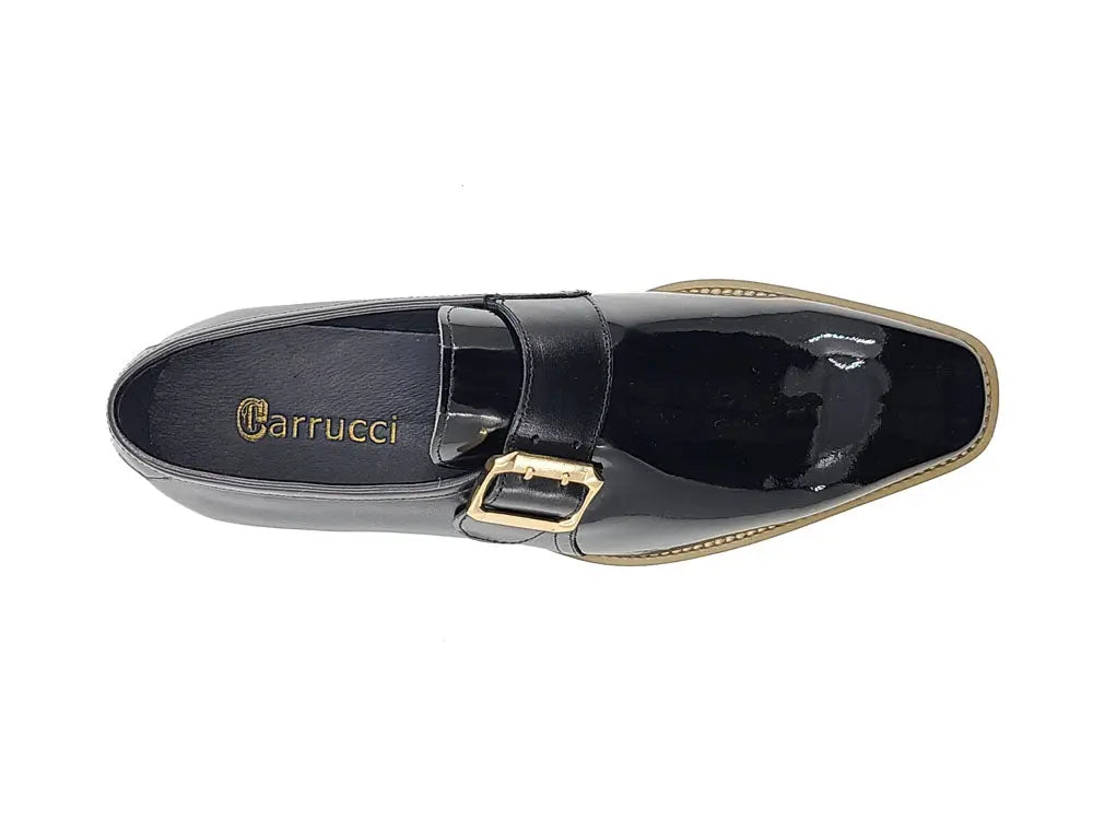 Gorgeous Patent Leather Monkstrap Slip on 36 KS515-38PPURPLE75  - from alligatorwarehouse.com