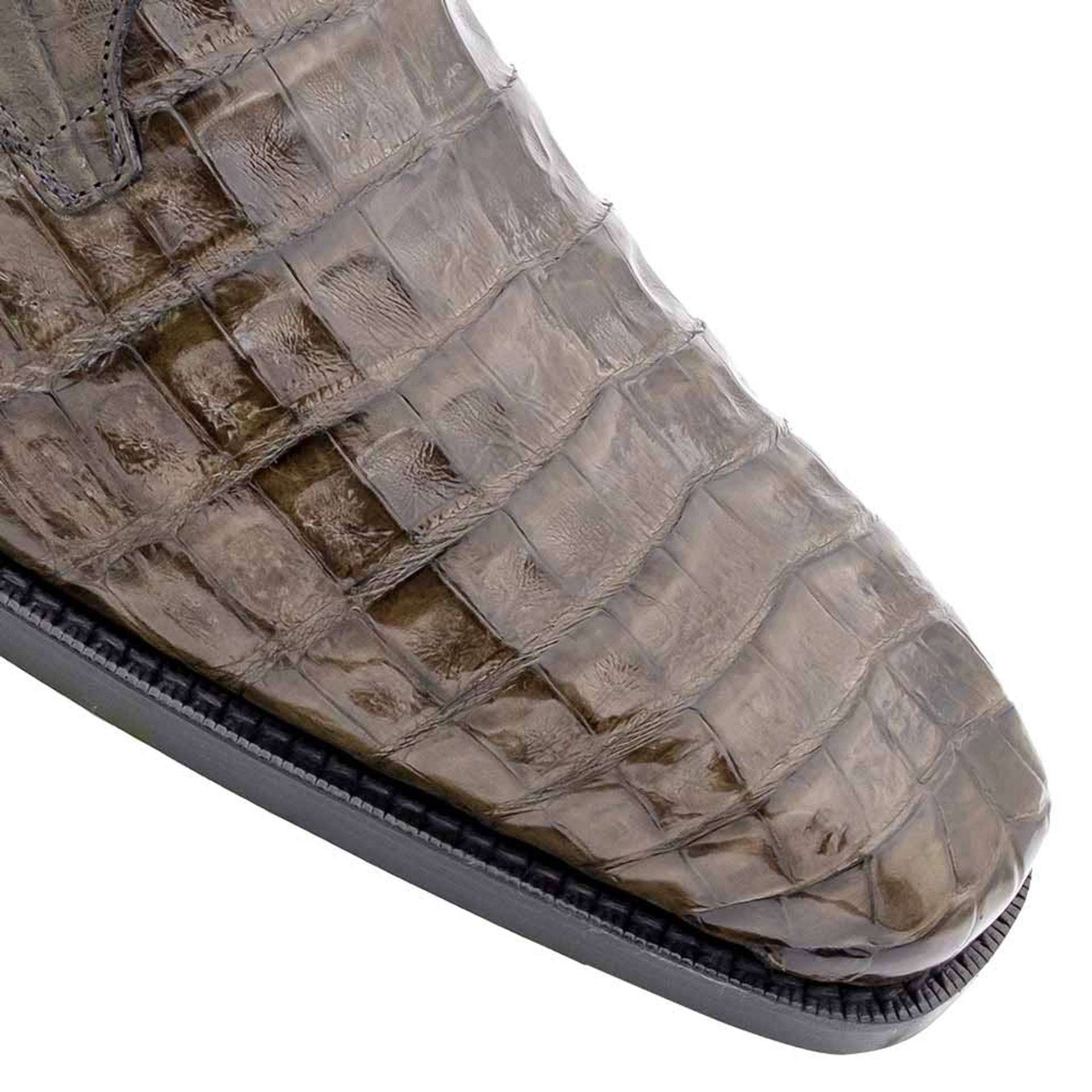 Anderson Grey Genuine Crocodile Lace-Up By Mezlan Made In Spain Brand 3   - from alligatorwarehouse.com