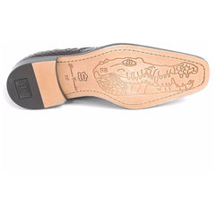 Belvedere Chapo Exotic Crocodile Hornback Oxfords