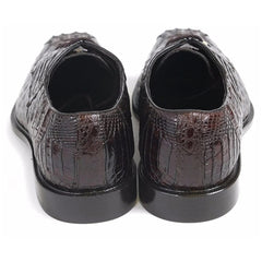 Belvedere Chapo Exotic Crocodile Hornback Oxfords
