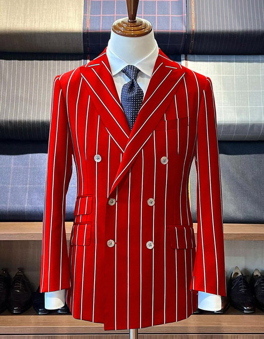 RED DOUBLE BREASTED SUITS Collection - Premium RED DOUBLE BREASTED SUITS at alligatorwarehouse.com