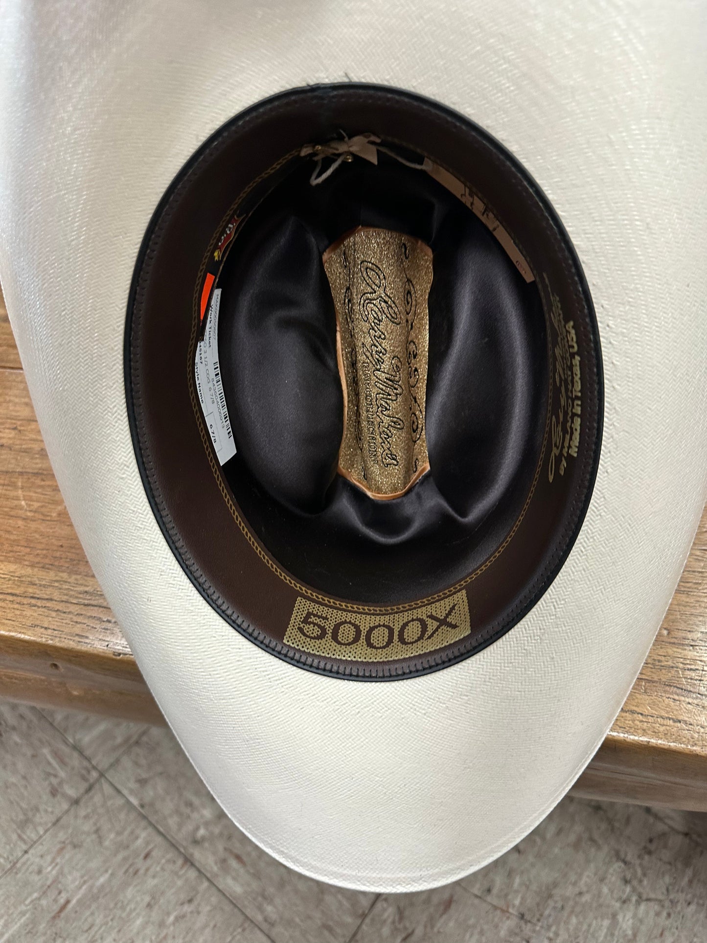 Larry Mahan Straw Hats - Tesoro 5000X