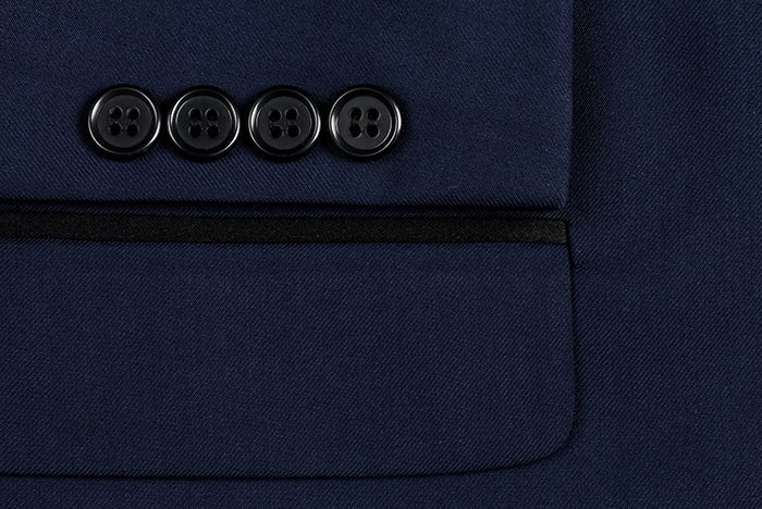 Blue 2 Piece Tuxedo Shawl Lapel Slim Fit 5 SO6201-19-SHAWLCOLLAR  - from alligatorwarehouse.com