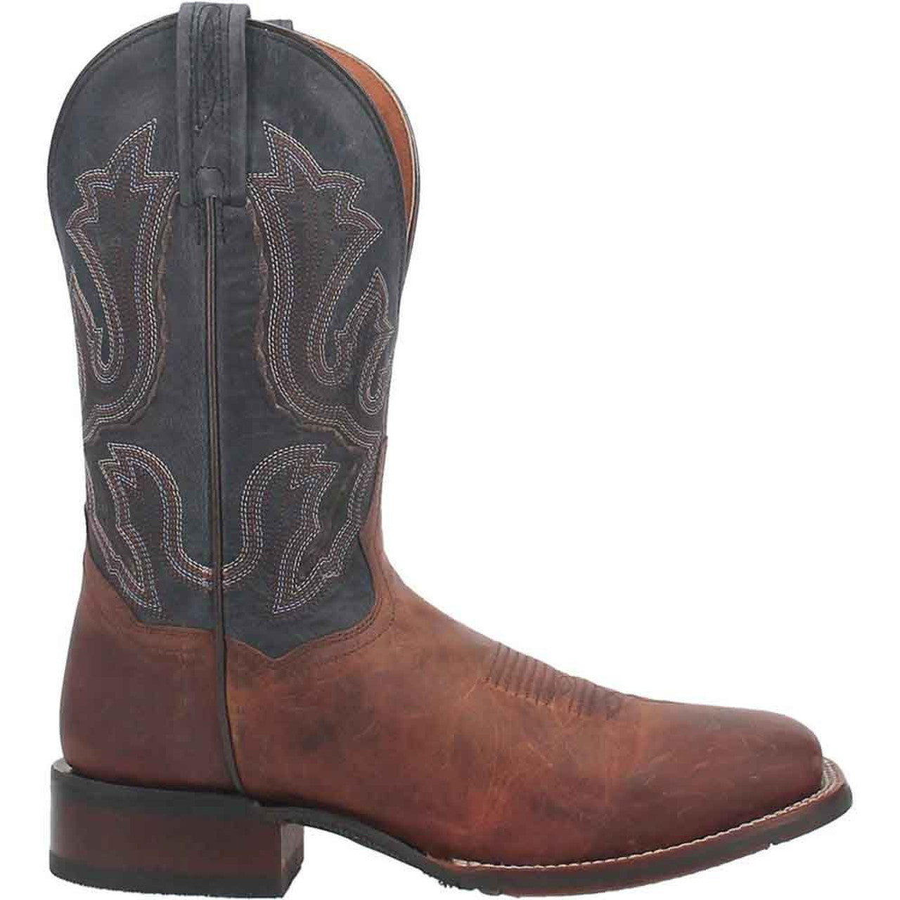Dan Post Cowboy Certified Winslow Brown Square Toe Leather Boot Dan Post Cowboy Certified Winslow Brown Square Toe Leather Boot