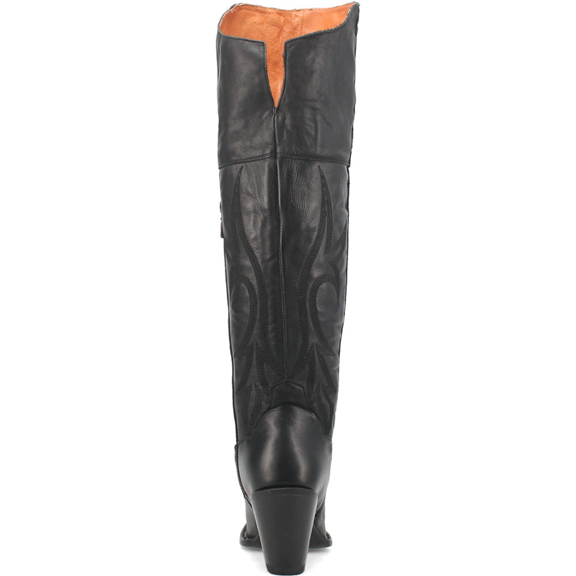 Dan Post Womens Jilted Black 20 Snip Toe Over-the-Knee Zipper Boot 5 DP3789_6_M  - from alligatorwarehouse.com