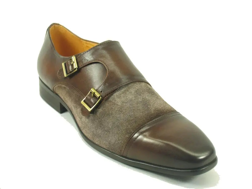 KS524-16SC Double Monk Strap 4 KS524-16SCBROWN75  - from alligatorwarehouse.com