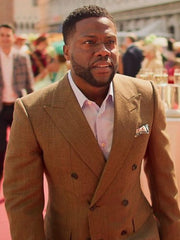Lift 2024 Kevin Hart Brown Suit