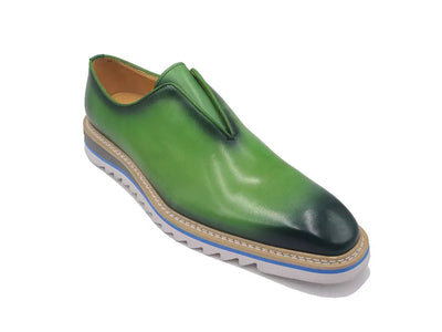 Laceless Loafer with Contrast color lightweight sole 7 KS550-08LTYELLOW85  - from alligatorwarehouse.com