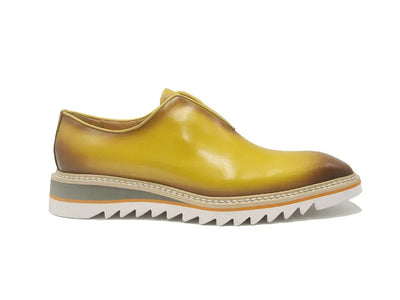 Laceless Loafer with Contrast color lightweight sole 1 KS550-08LTYELLOW85  - from alligatorwarehouse.com
