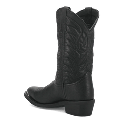 Laredo East Bound Black Pig Skin Leather Boots