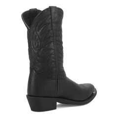 Laredo East Bound Black Pig Skin Leather Boots