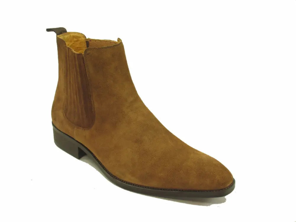 Leather Suede Chelsea Boots 2 KB503-01SBURG7  - from alligatorwarehouse.com