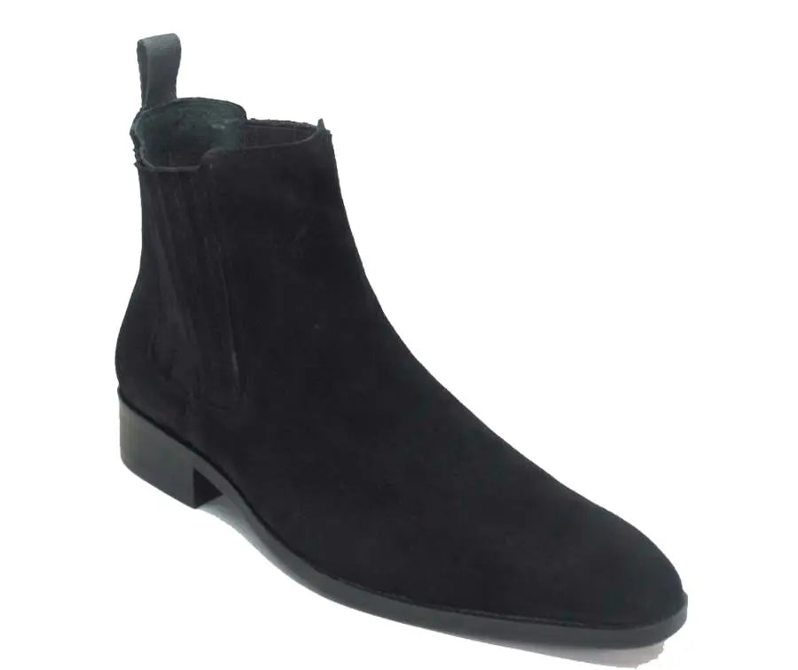Leather Suede Chelsea Boots 3 KB503-01SBURG7  - from alligatorwarehouse.com